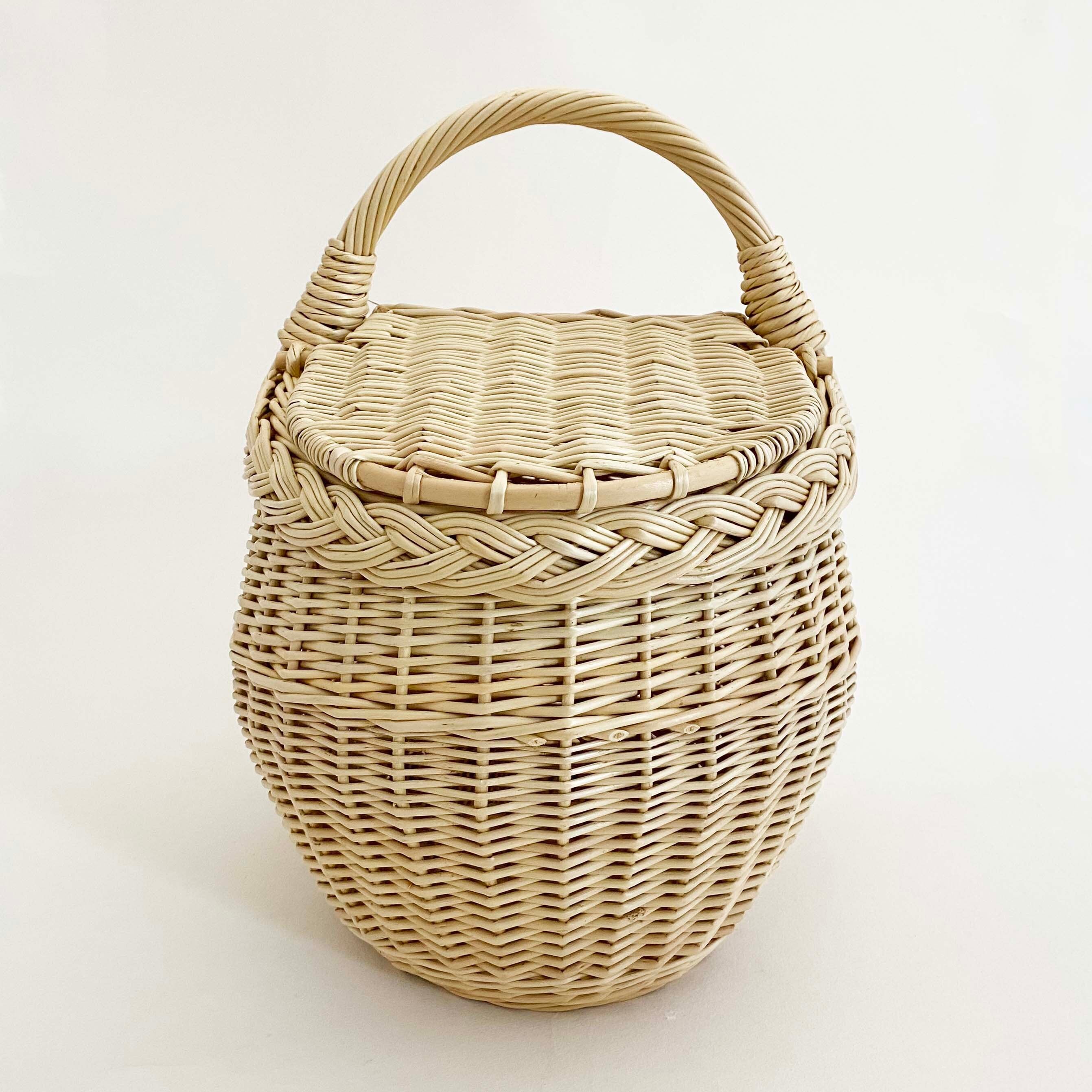 リトアニアのかご 大（別注蓋つきオリジナル）