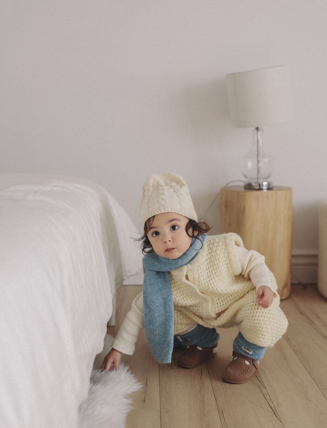 予約⌇onu/ Thick knit vest