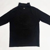 Callaway GOLF WARMSPORT キャロウェイ タートルネック 長袖 Tシャツ カットソー L/ブラック メンズ