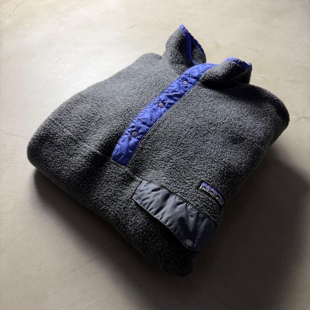 1989s Patagonia Snap-T “Gray × Purple”