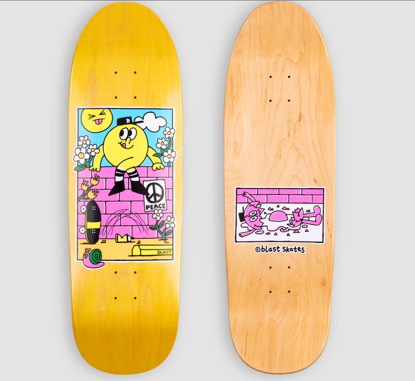 BLAST / KOPPL ROLLER “EARTH” SURFER DECK 8.5 | youth