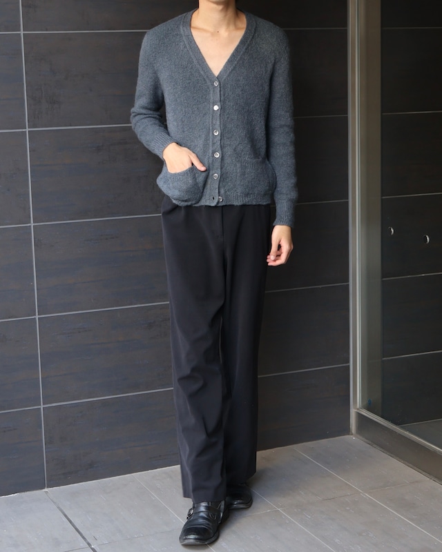 No-tuck straight slacks