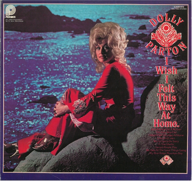 DOLLY PARTON / I WISH I FELT THIS WAY AT HOME (LP) USA盤
