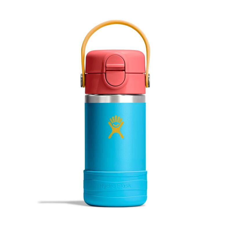 Hydro Flask(ハイドロフラスク)12 oz Kids Wide Mouth Covered Cap -Blue Jay フラスク・水筒