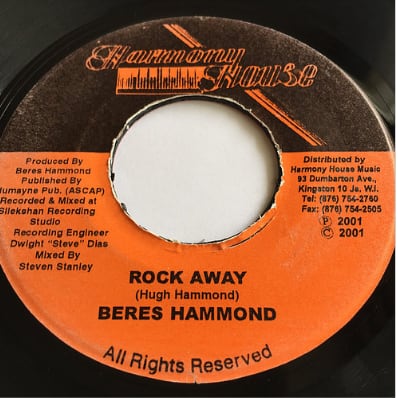 Beres Hammond Rock Away 7インチ
