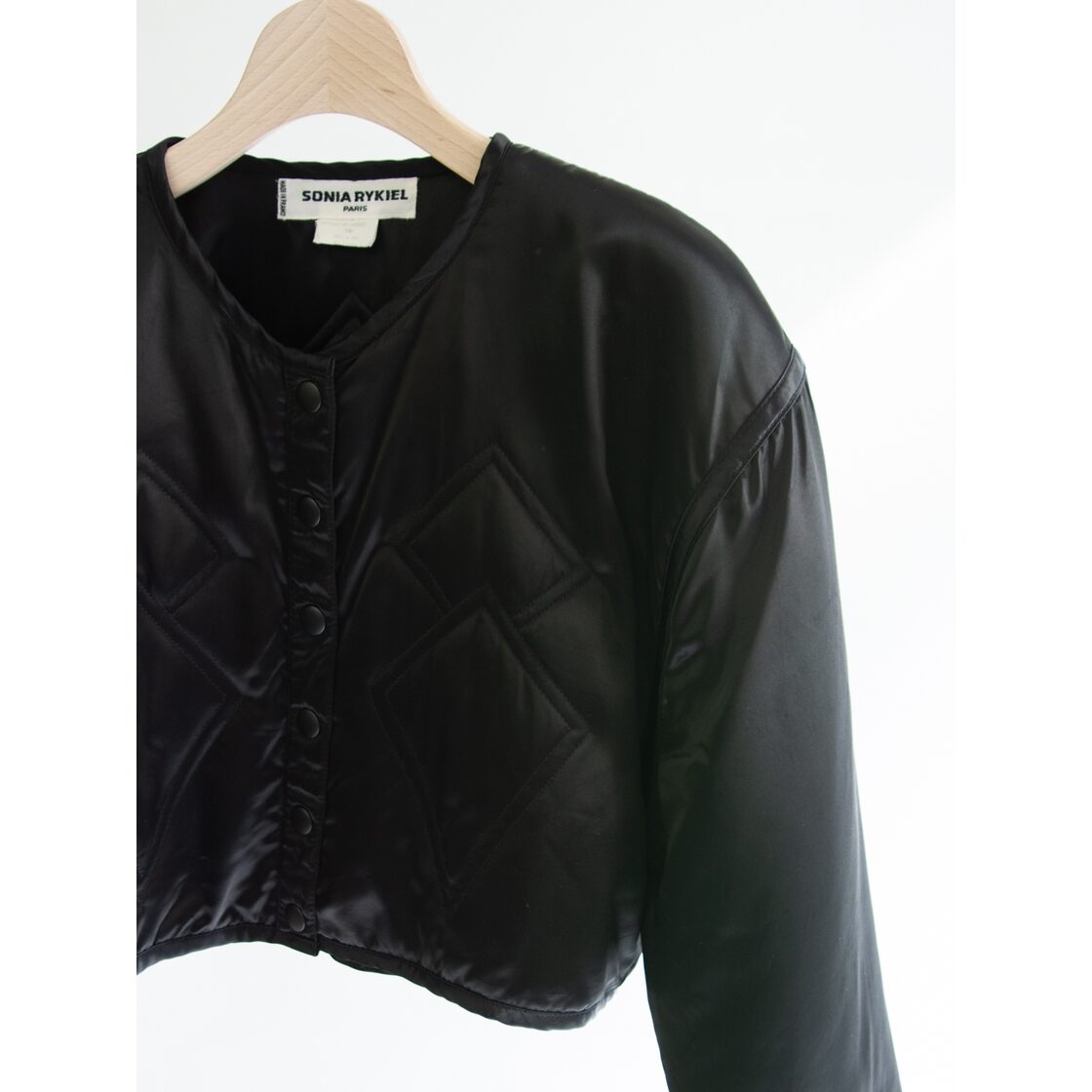 SONIA RYKIEL】Made in France 100% Acetate Padded Jacket（ソニア 