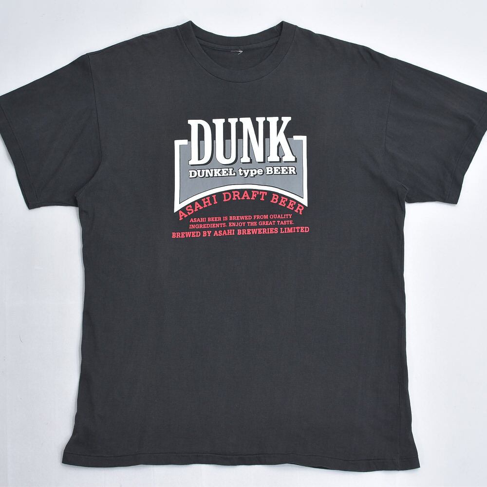 90s ASAHI DRAFT BEAR アサヒビール DUNK プリントTシャツ ジャパン
