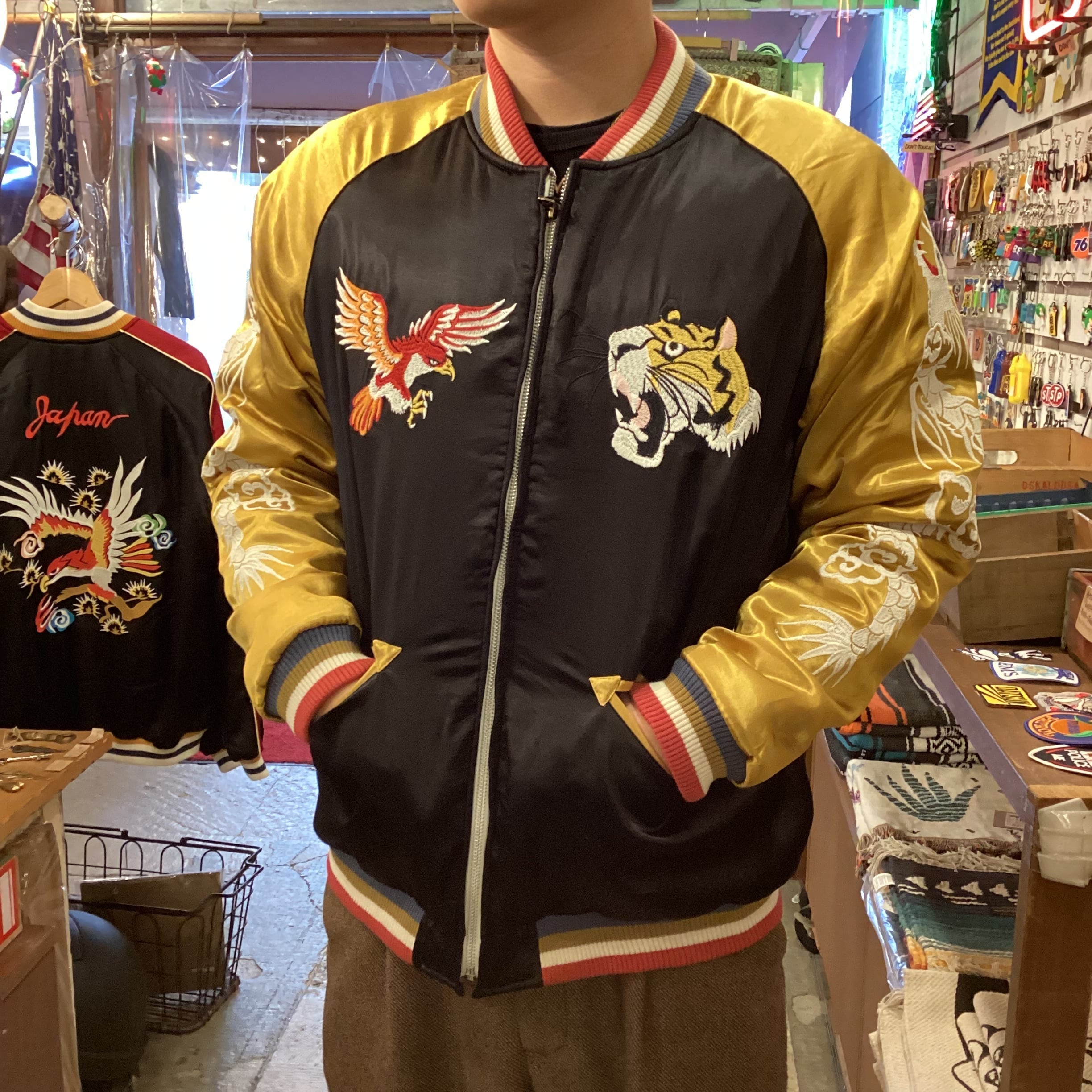 HOUSTON ヒューストン スカジャン RAYON SOUVENIR JACKET | 雑貨株式会社