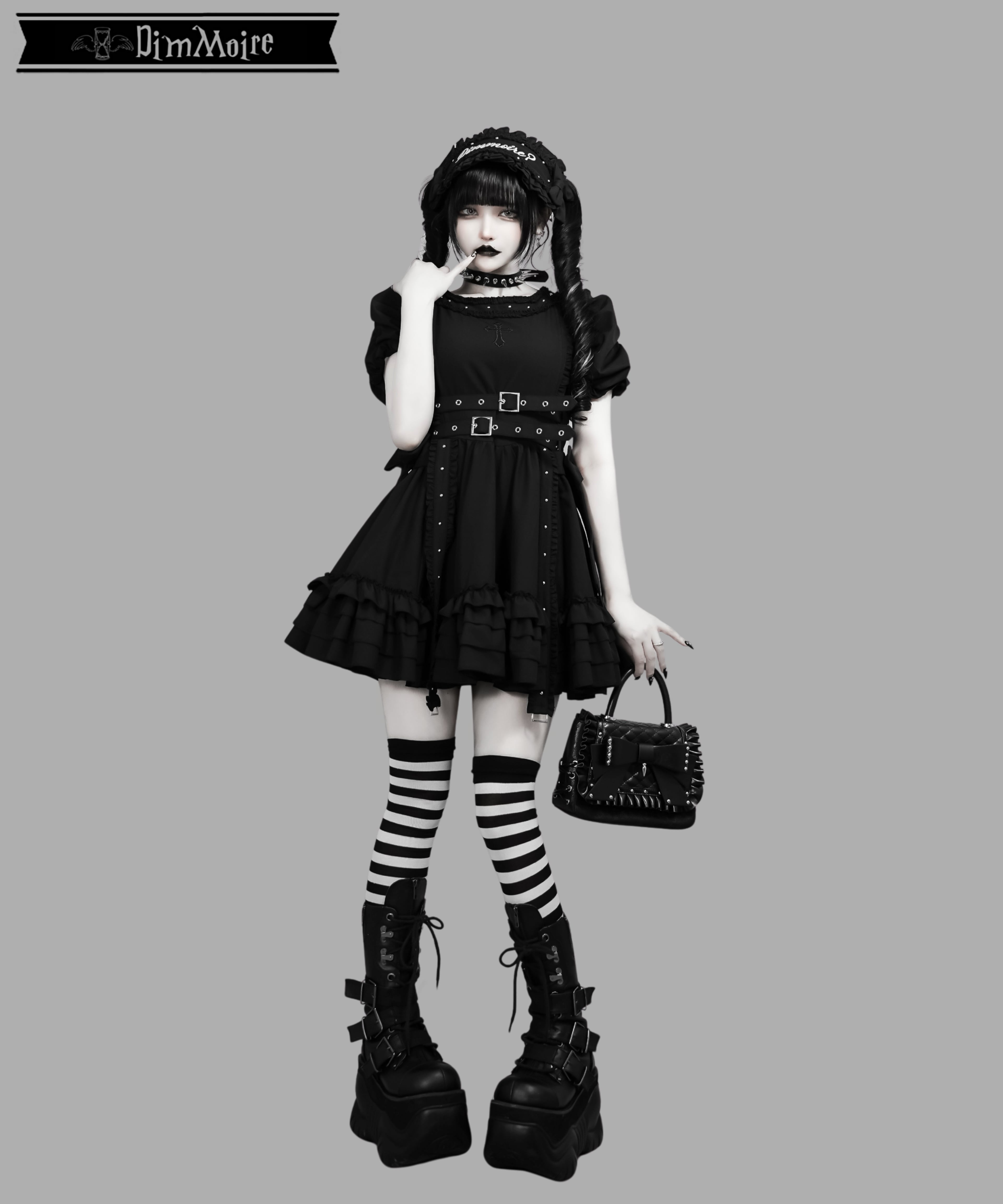 妄愛ホイップヘッドドレス【Black】 | DimMoire
