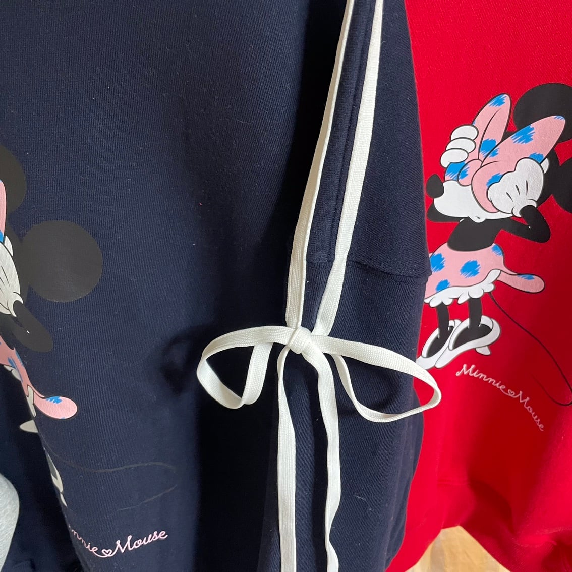 即納]ミニーマウス トレーナー リボン ディズニー | Layza |ライザ