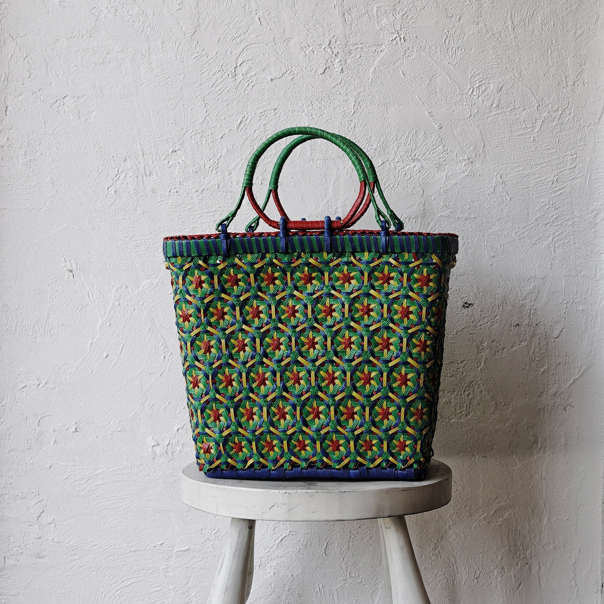 インドのプラスチックバスケット E