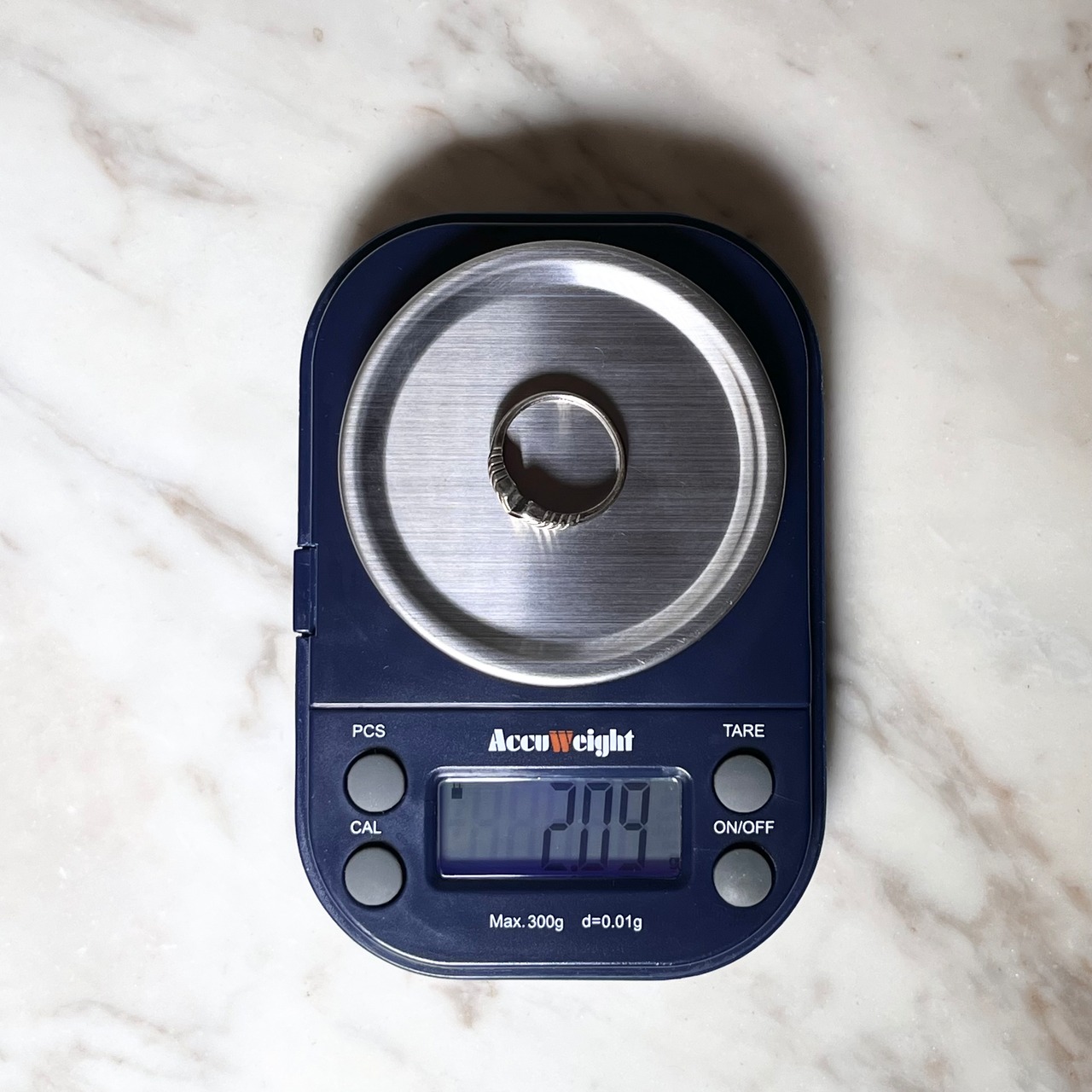 vintage silver × k10 ring