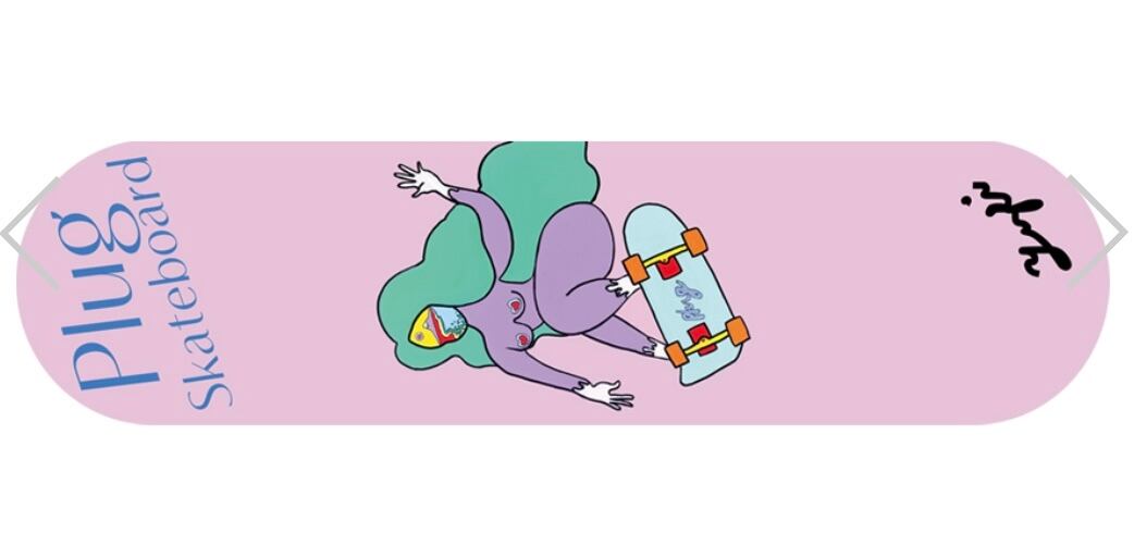 SKATE FAIRY (complete deck) | PLUG SKATEBOARD