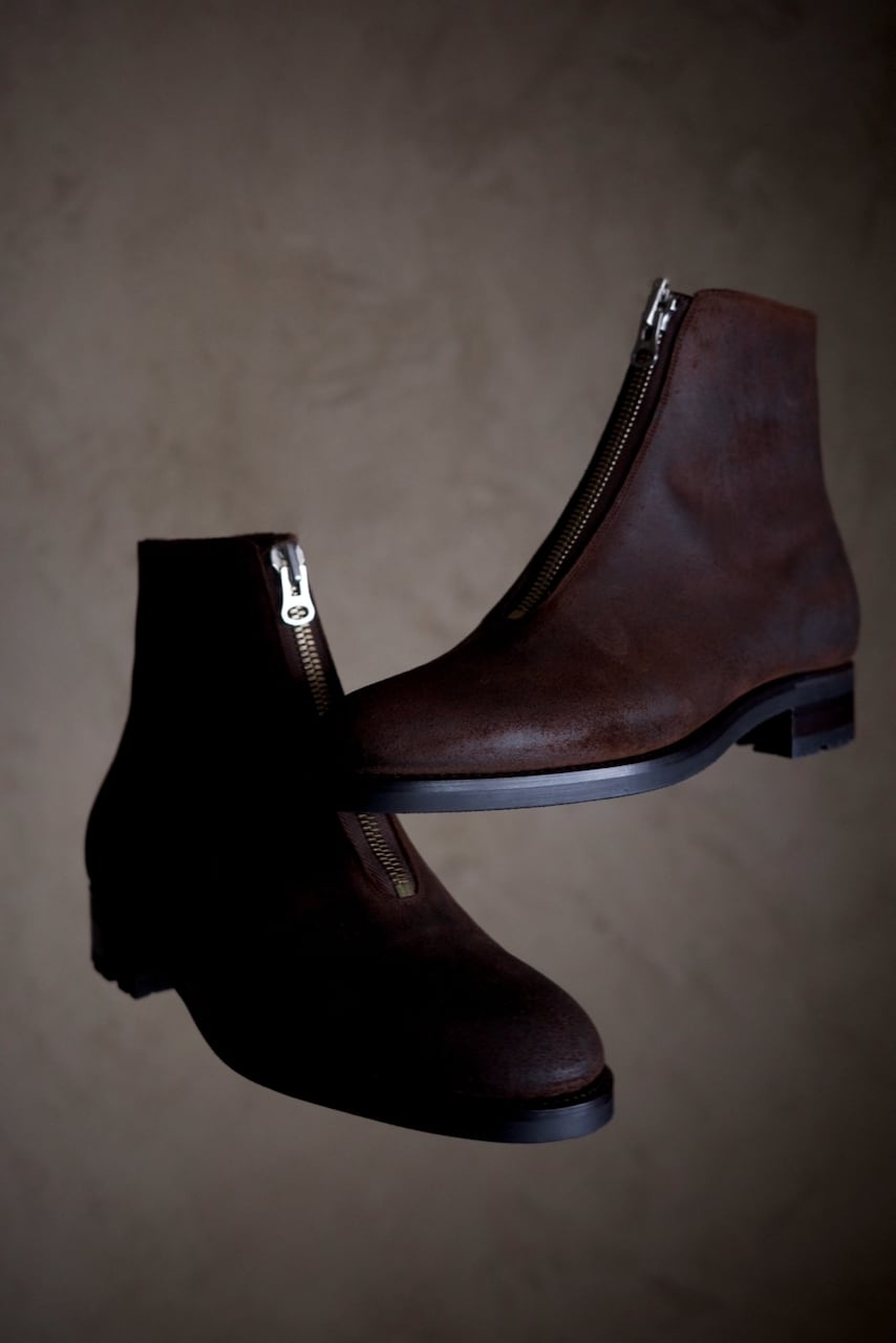 forme ブーツ fm-88 キャップトゥ 5 forme（フォルメ）｜ALBERT - Buffalo calf（Black）mens｜通販