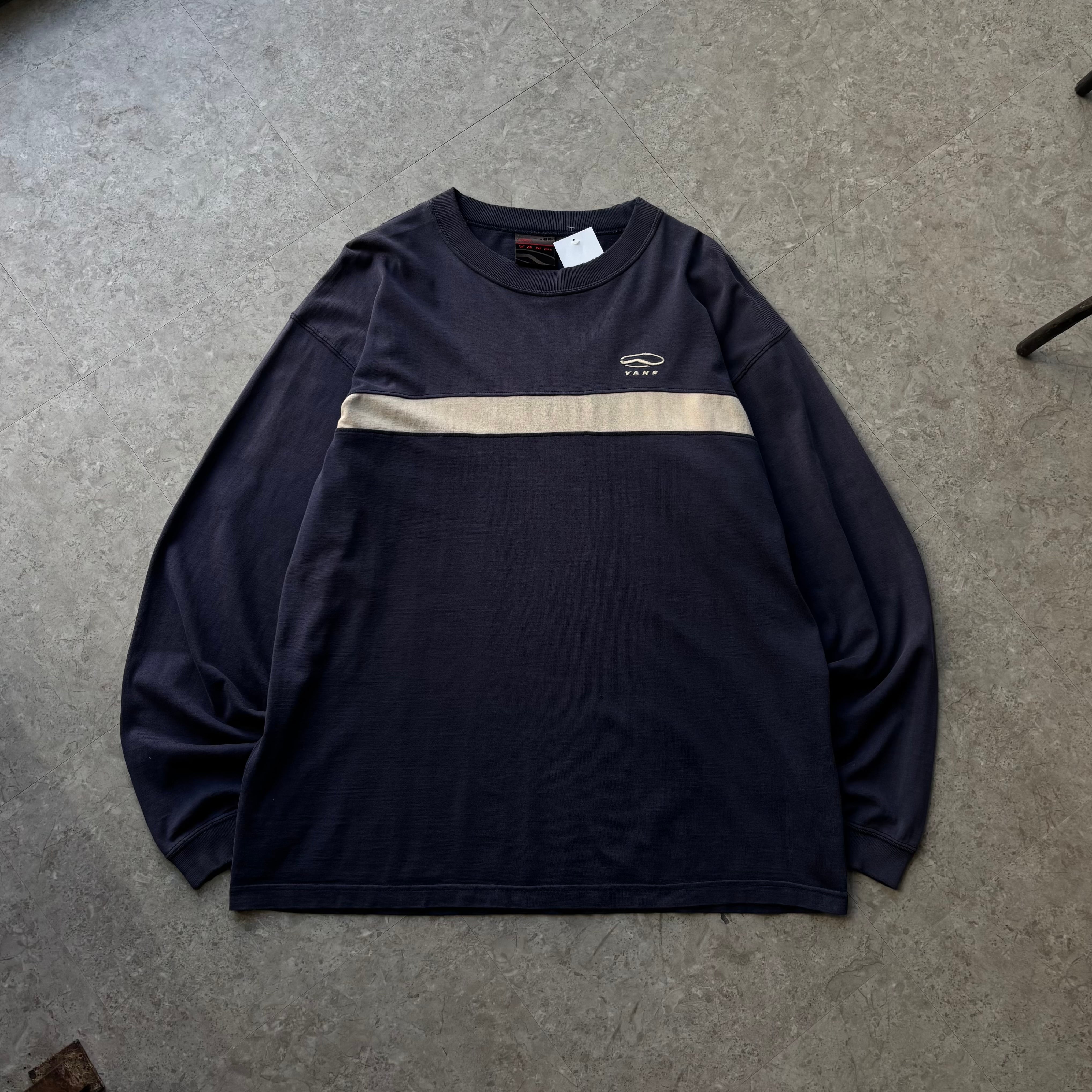 00s old VANS L/S border T-shirt【仙台店】
