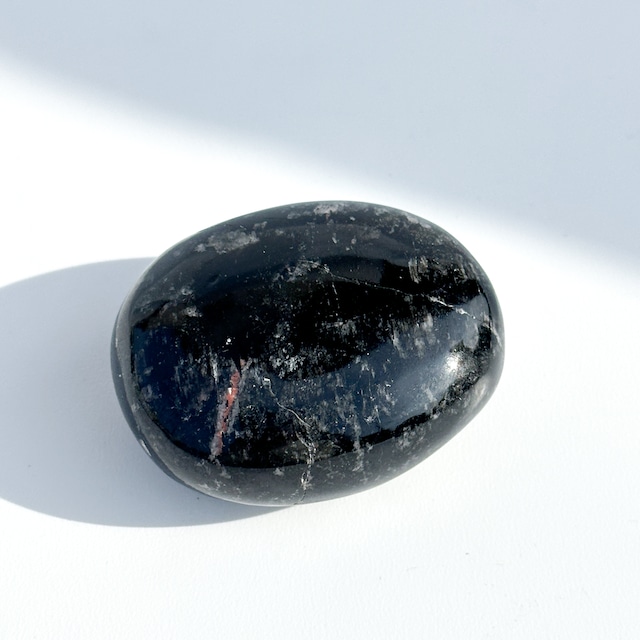 ブラックトルマリン パームストーン53◇ Black Tourmaline ◇天然石・鉱物・パワーストーン・インテリア
