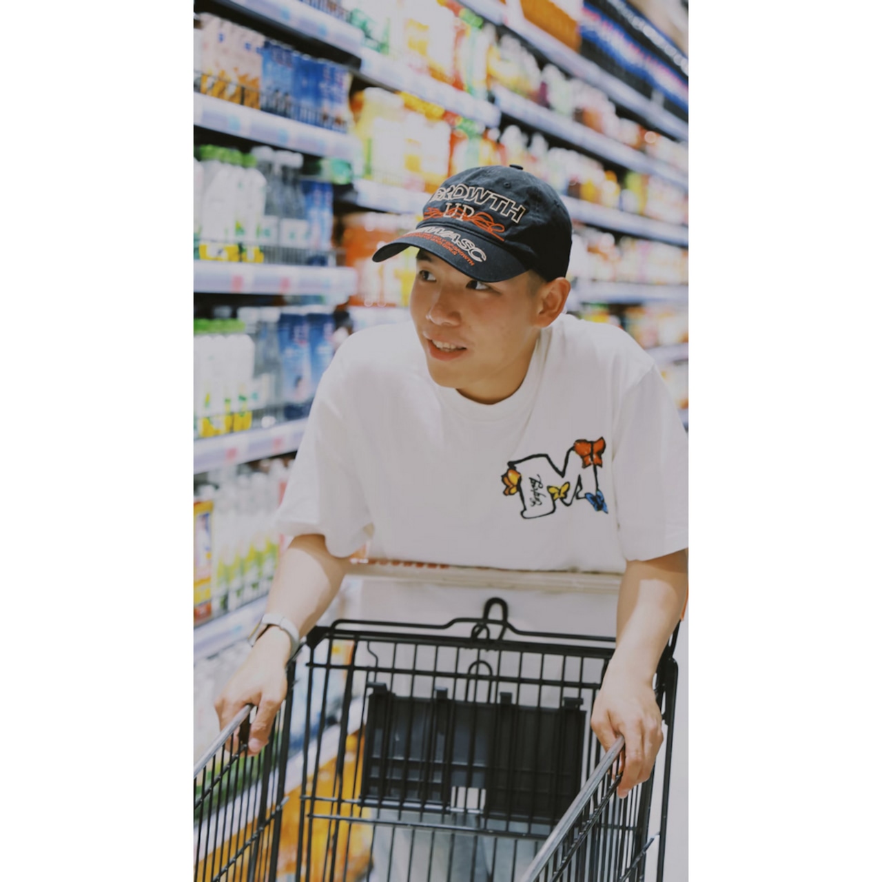 4色GROWTHUP刺繍 キャップ G198