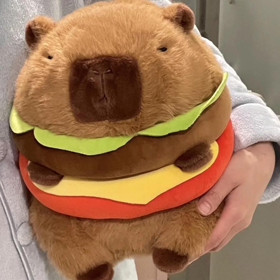 カピバラ ぬいぐるみ（ハンバーガー）28cm | lulubelle online shop