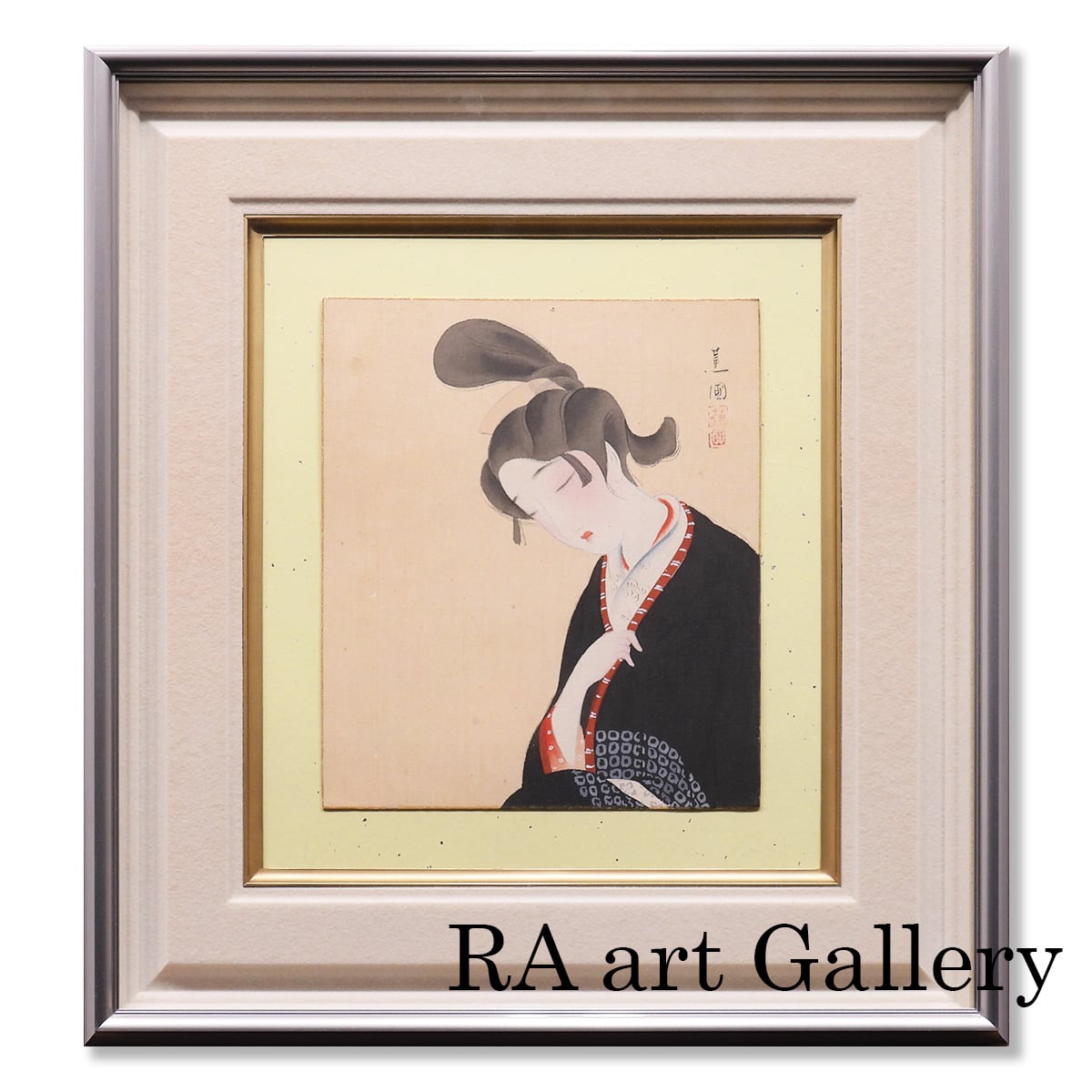 秋桜のアクリル画 秋の日に＝コスモス-アクリル絵の具の風景画 | Pay ID