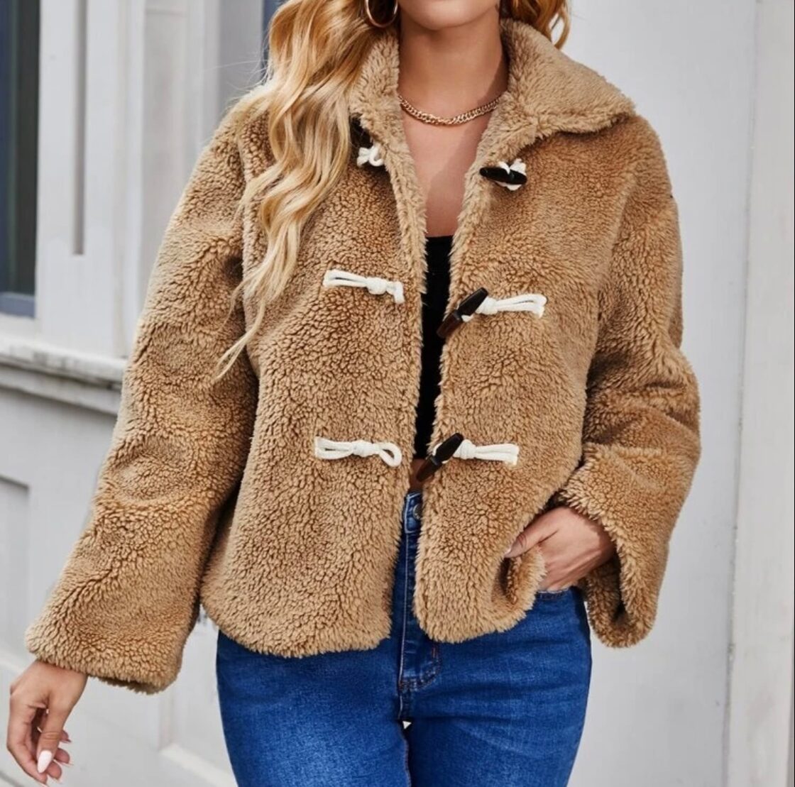1着限定】Teddy Bear Short Duffel Coat テディベアコート ダッフル 