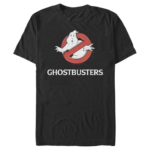 ゴーストバスターズ  Tシャツ Ghostbusters ロゴ 黒ボディ