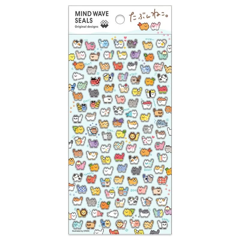 マインドウェイブシール たぶんねこ | てんくーどう