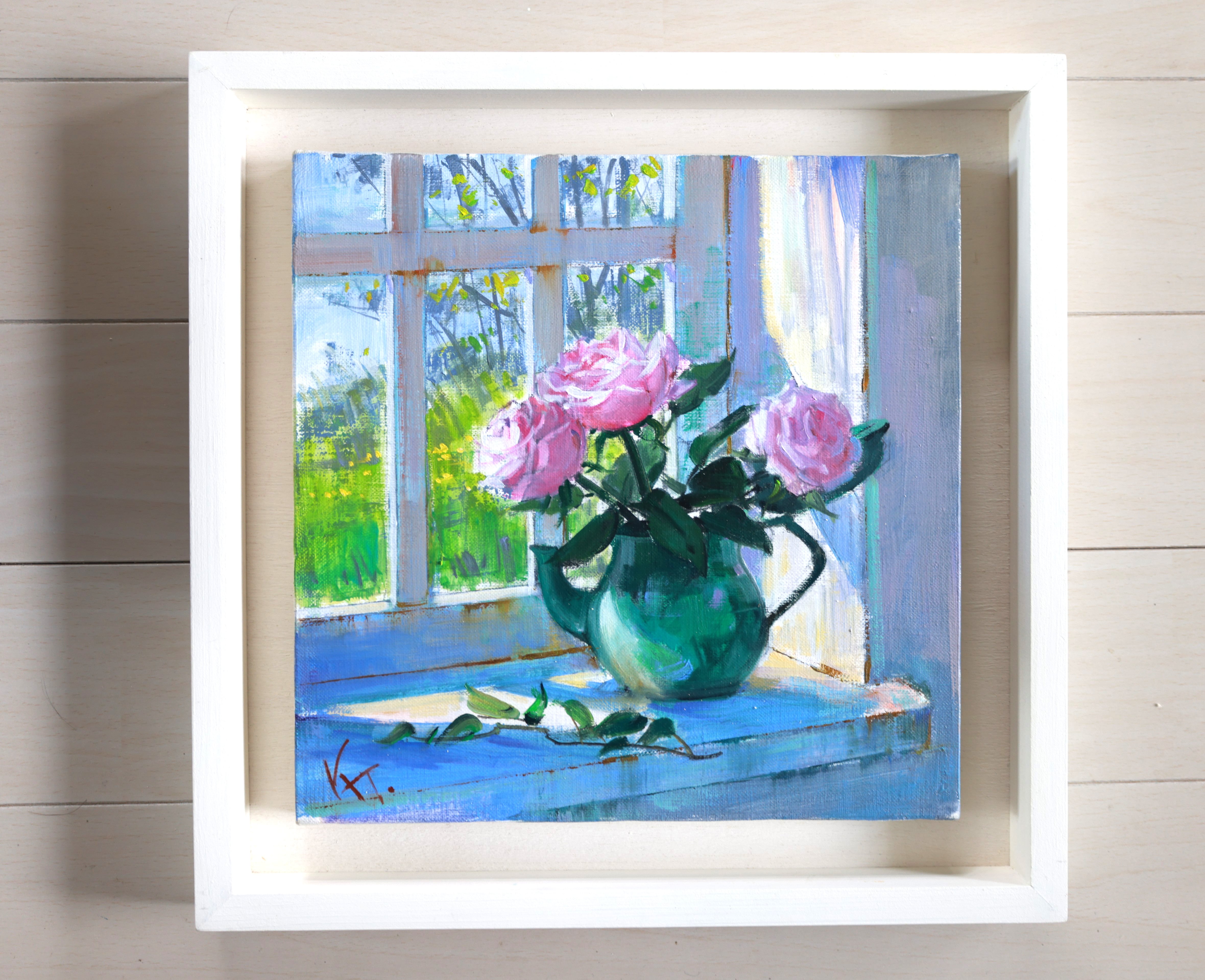 朝の窓辺で -By the window in the morning- S3 | 洋画家 田中清