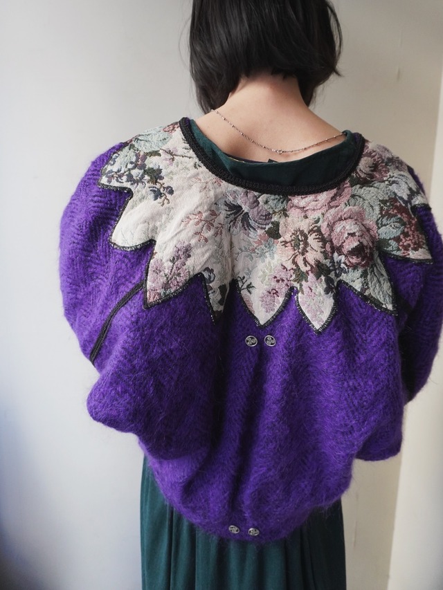 vintage mohair knit tops