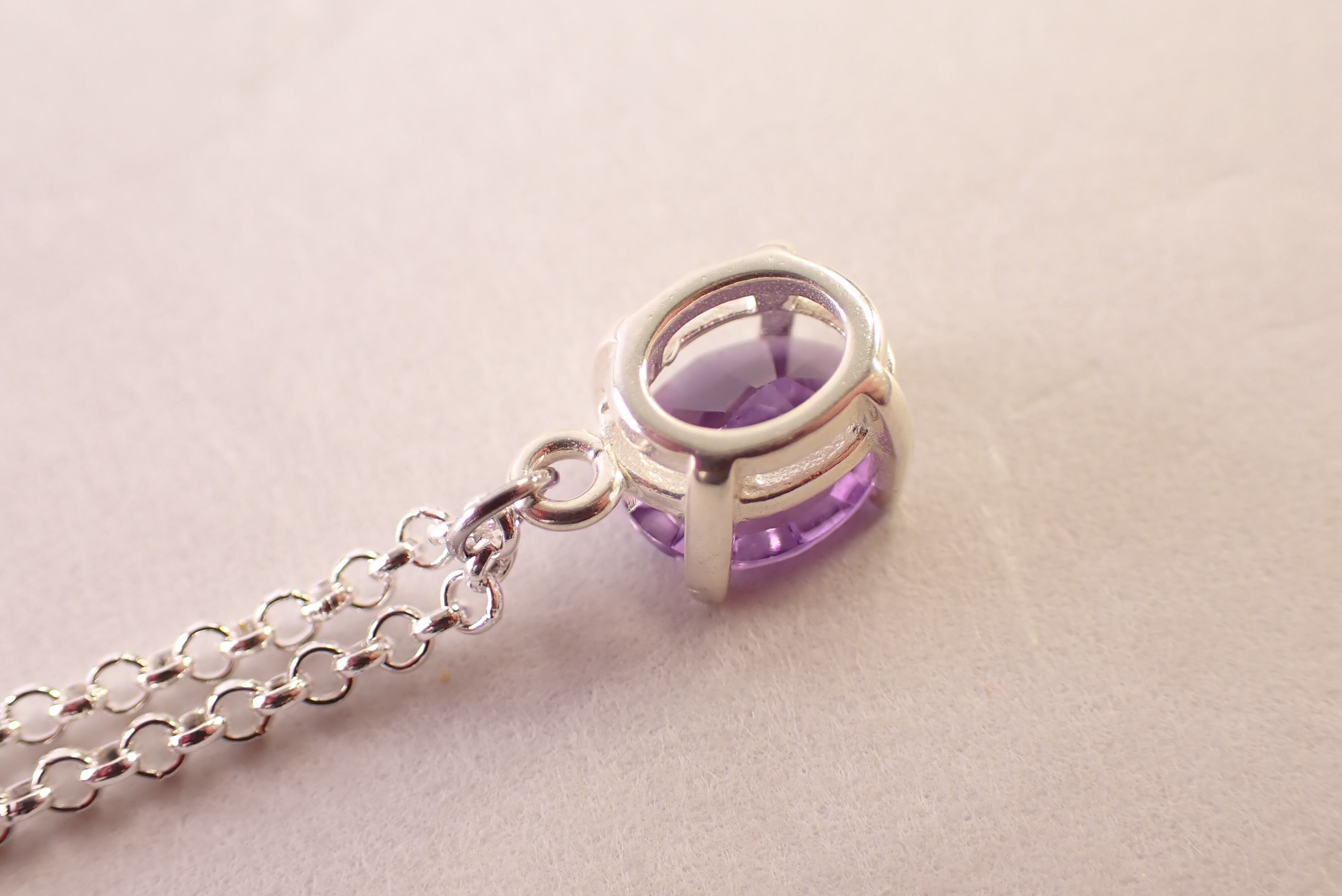 アメジストネックレス 1.57ct [D12‐156] | differencee(ディファレンシー)