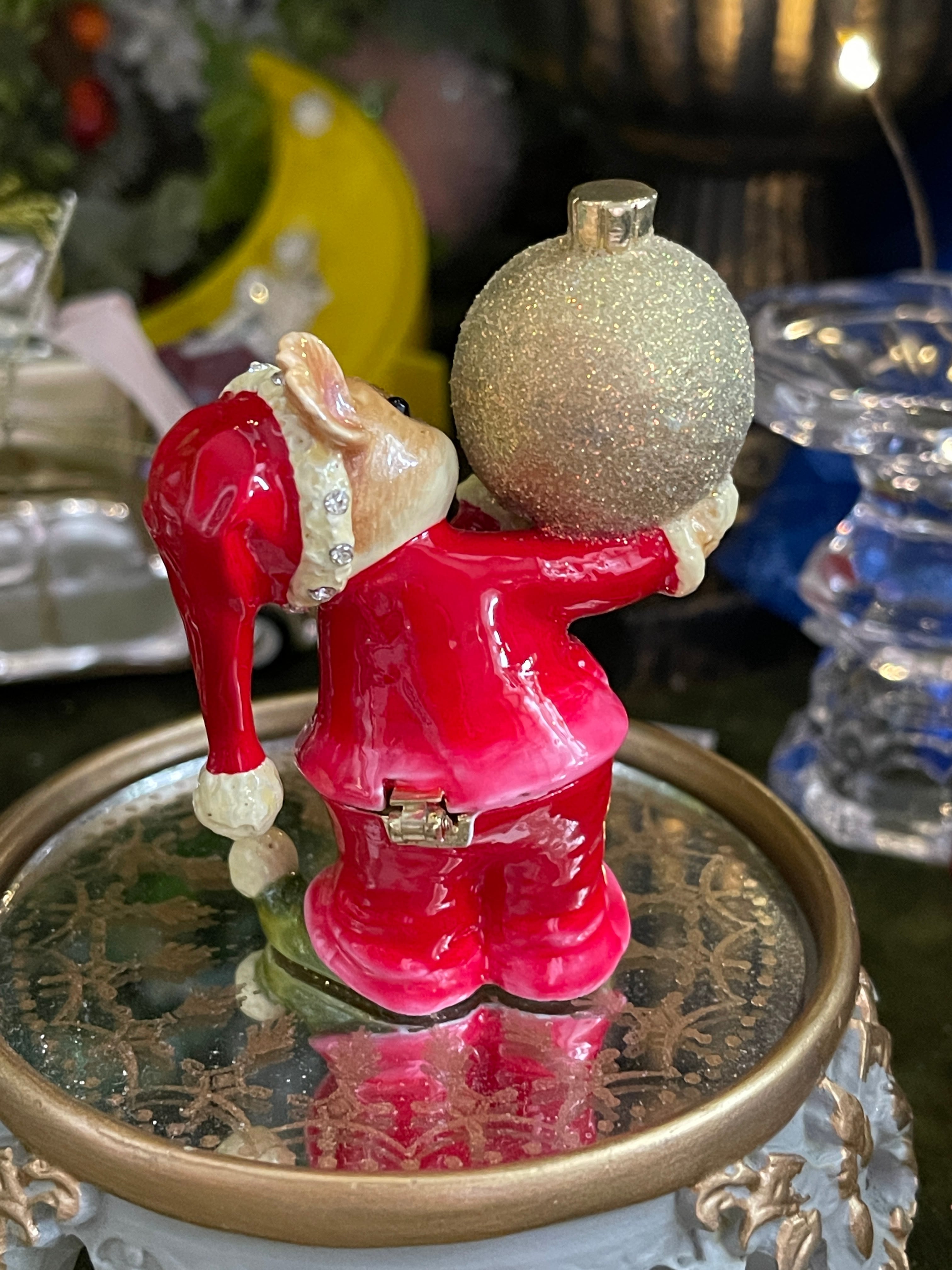 ◇ボールマウス◇エナメルBOX◇Trinket トリンケットボックス◇英国