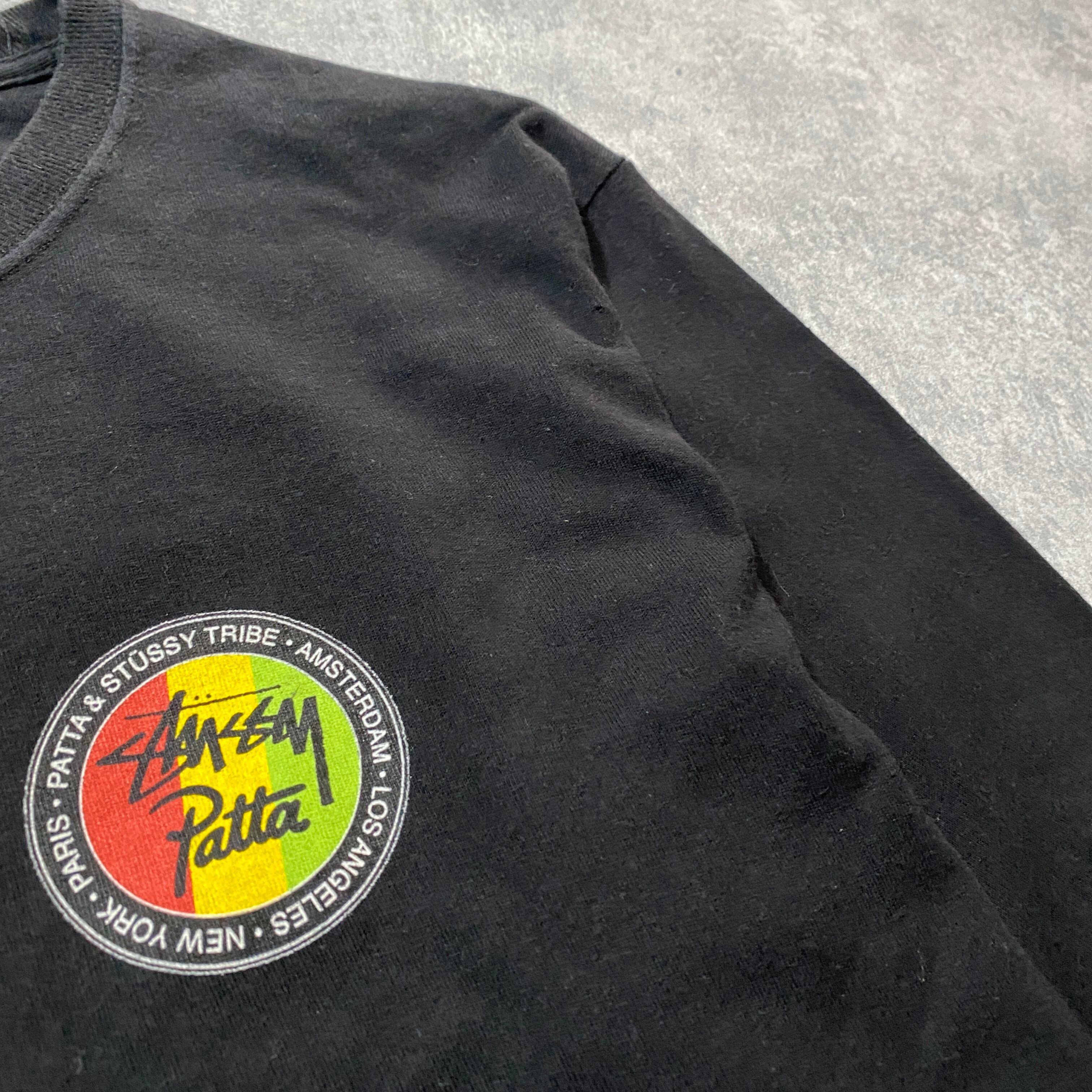 stussy×patta ステューシー ライオン バックプリント Tシャツ stussy×patta ステューシー ライオン バックプリント Tシャツ