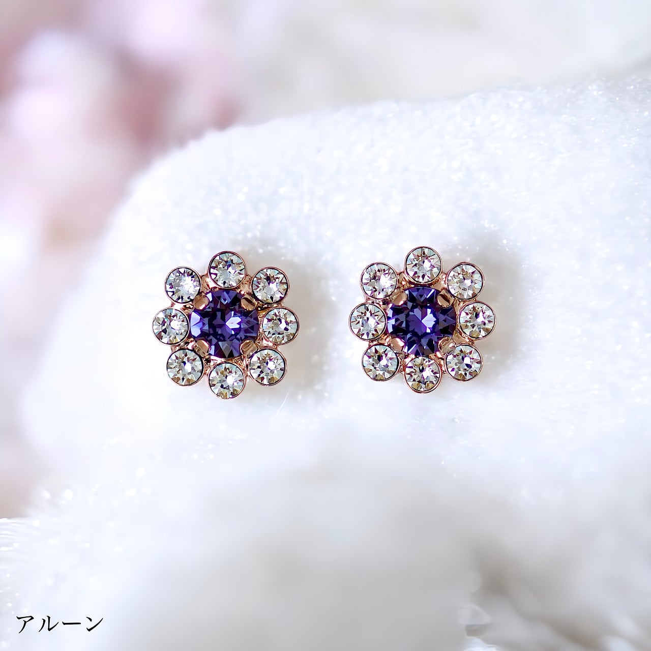 和風ピアス　ロゼ(まー) ⑤ 花魁 和風ピアス ロゼ(まー)様専用 ⑤ 花魁