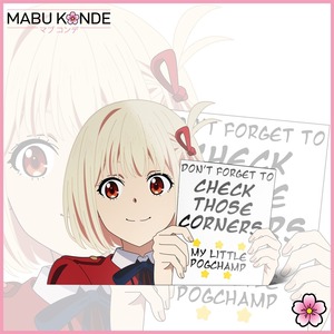 MABU KONDE　Chisato Sign Holding