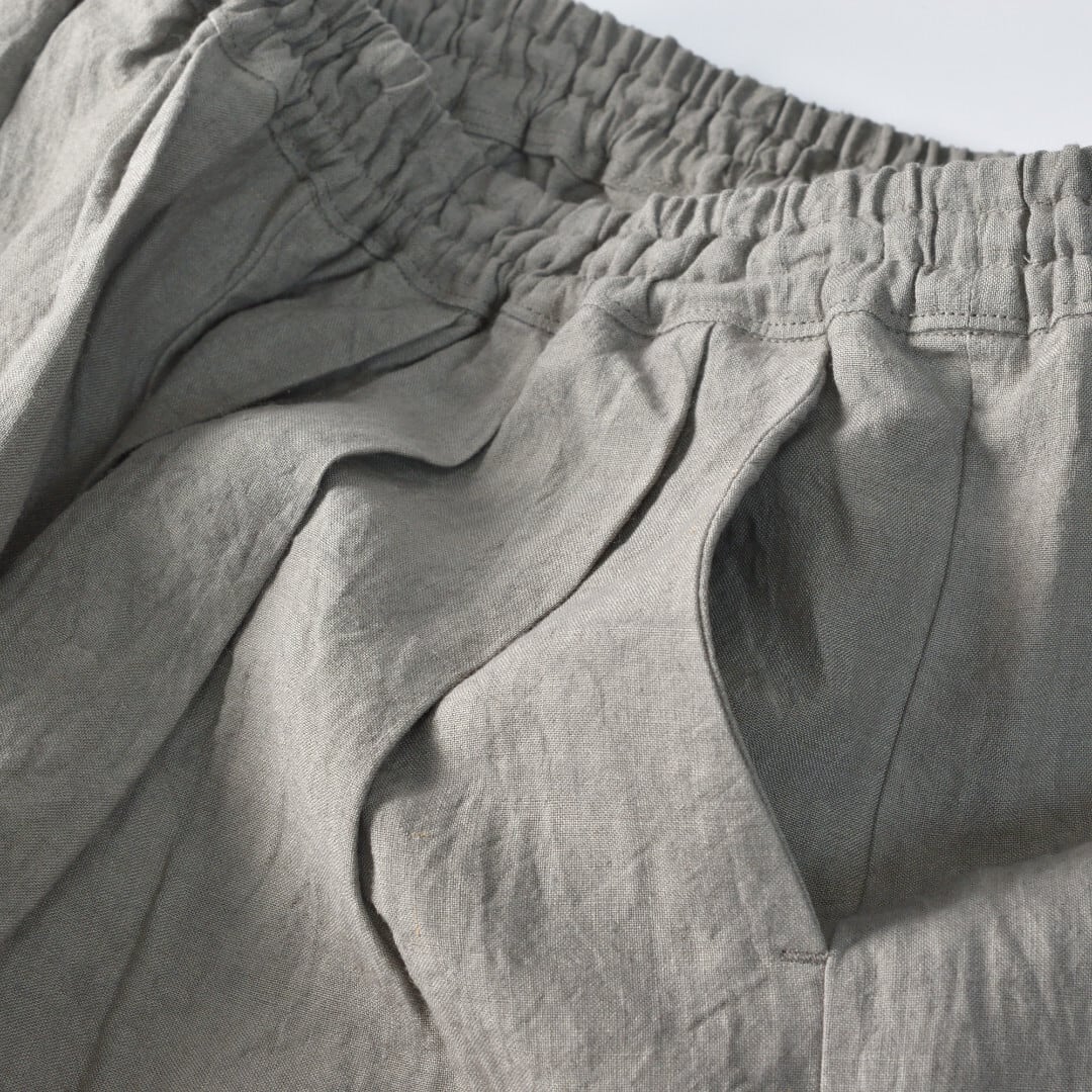 LinenYa リネンや リネンワイドキュロットパンツ 色々なコーデで楽しんでいただきたいキュロットパンツです。【送料無料】