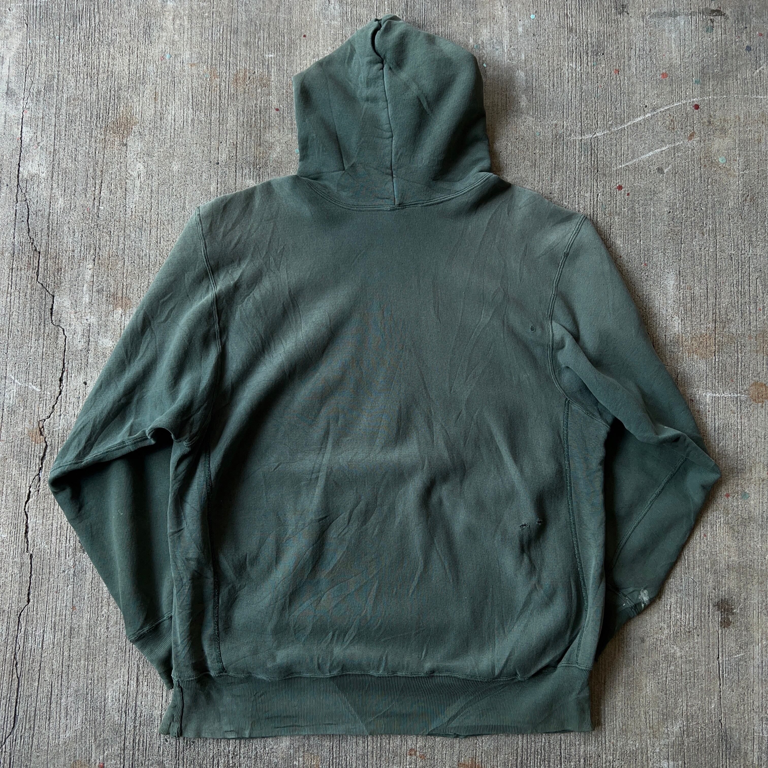 80's Champion Reverse Weave College Hoodie USA製 80年代 チャンピオン リバースウィーブ フーディー  パーカー 3段 カレッジ SIZE XXL【0908A63】【送料無料】