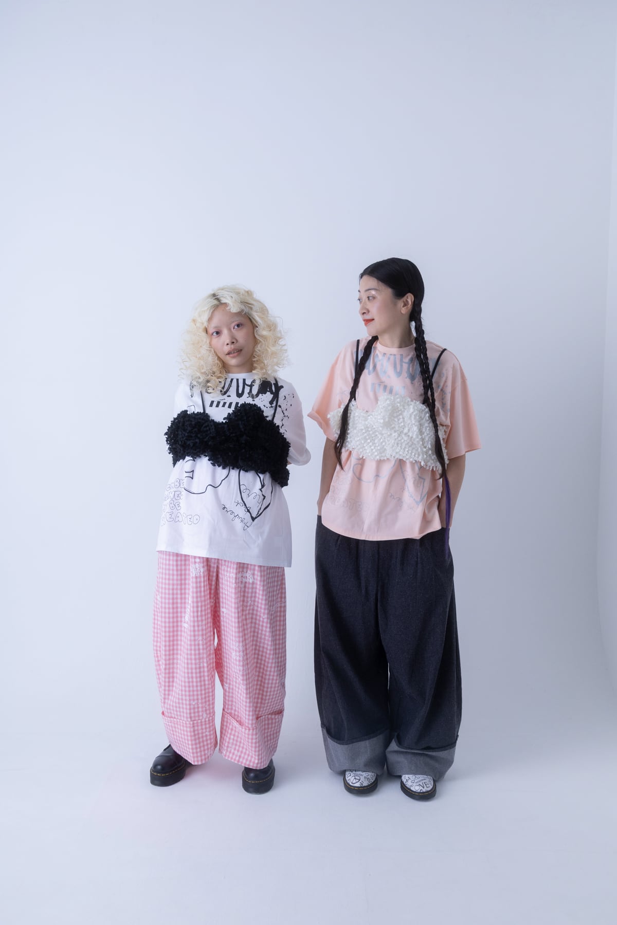 WIDE MACKIN DENIM PANTS / F2 | frankygrow concept shop