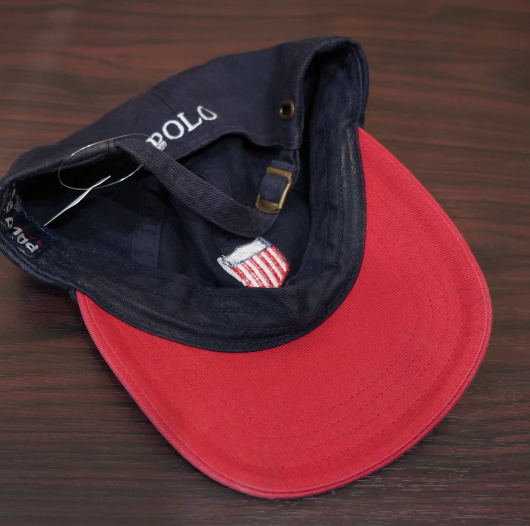 90s polosport ralphlauren キャップ/ラルフローレン ポロスポーツ 