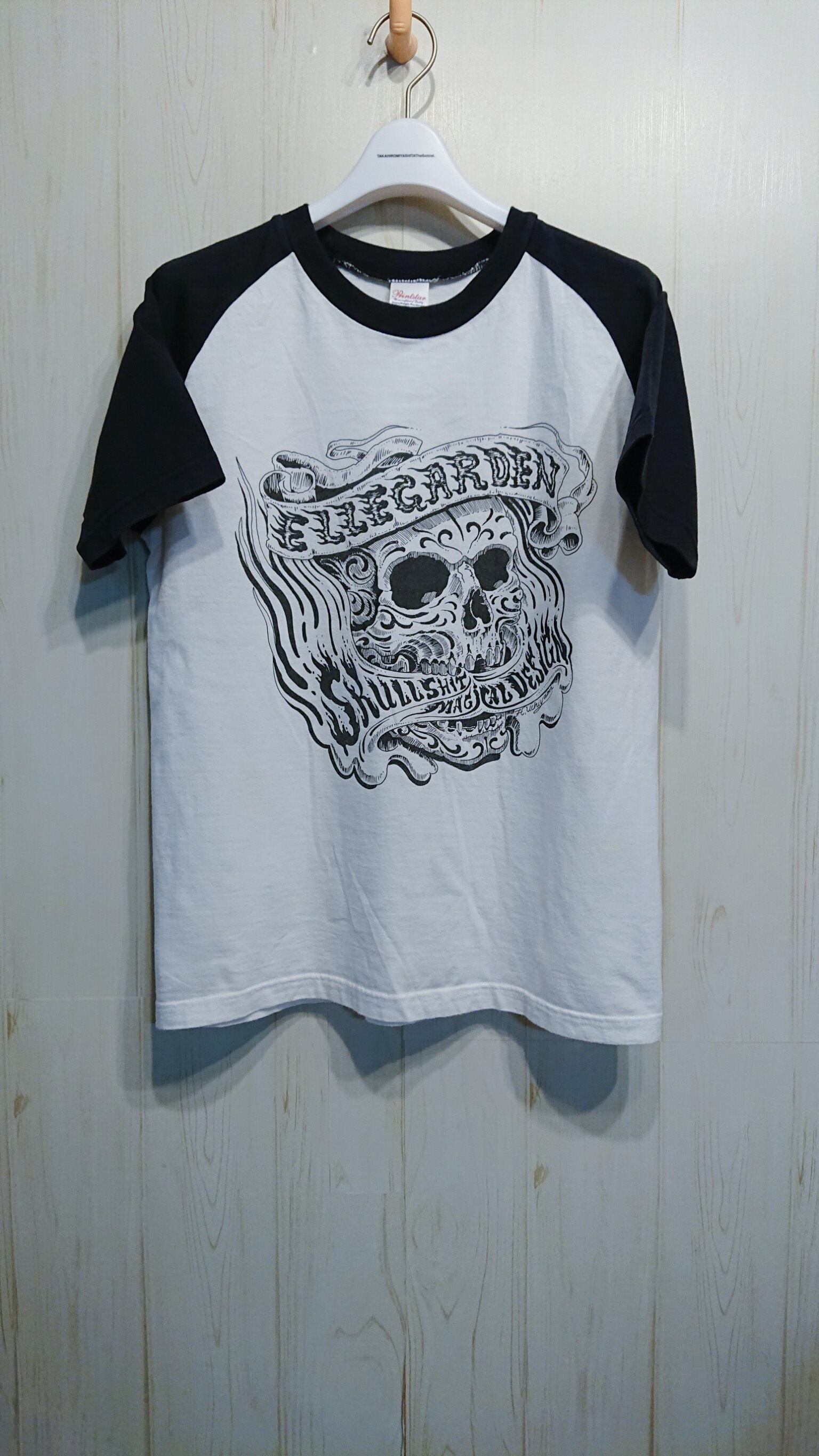 2006年 ELLEGARDEN SKULSHIT MAGICAL DESIGN コラボ 限定ラグランT