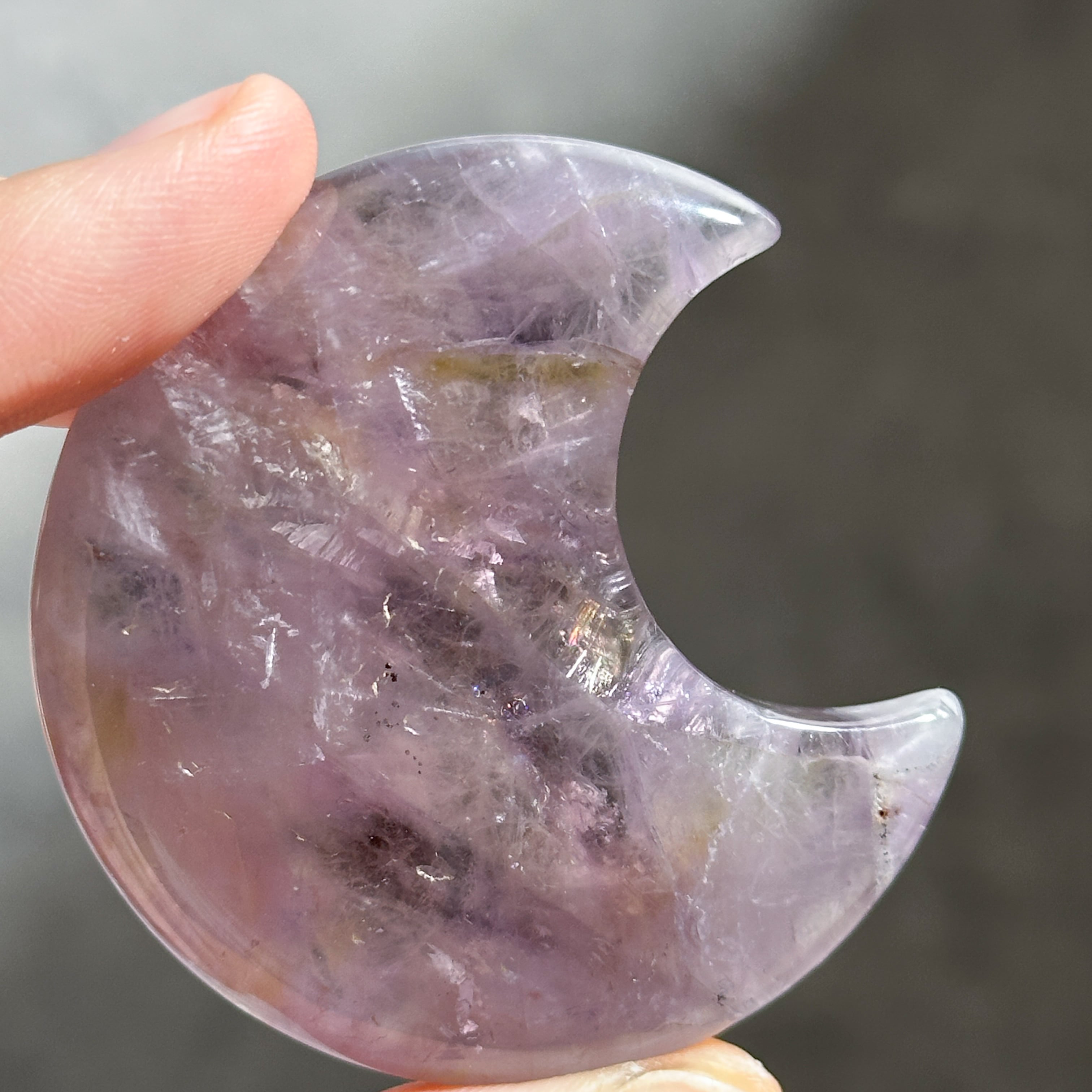アメジスト 三日月03◇ Amethyst ◇天然石・鉱物・パワーストーン