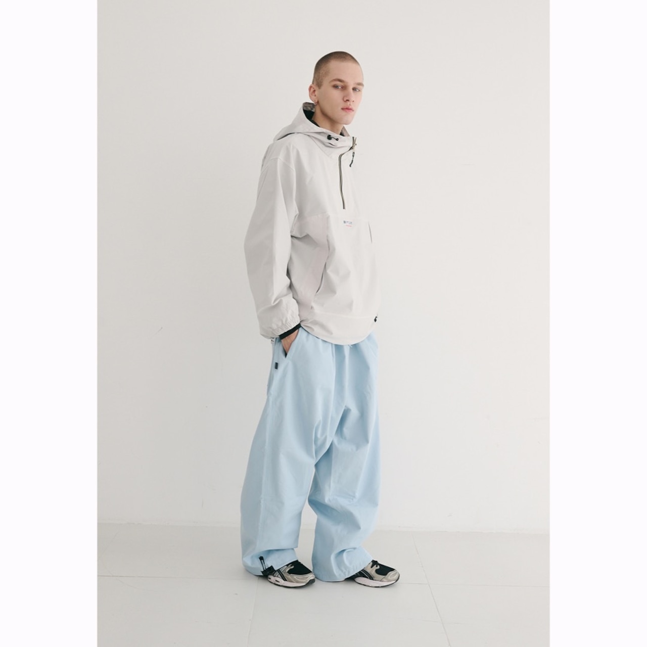 22-23 BSRABBIT LOGO COTTON SUPER WIDE PANTS スノーボード ウェア  