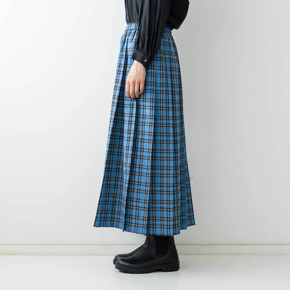 MidiUmi チェックプリーツスカート | LASQ store | ラスクストア