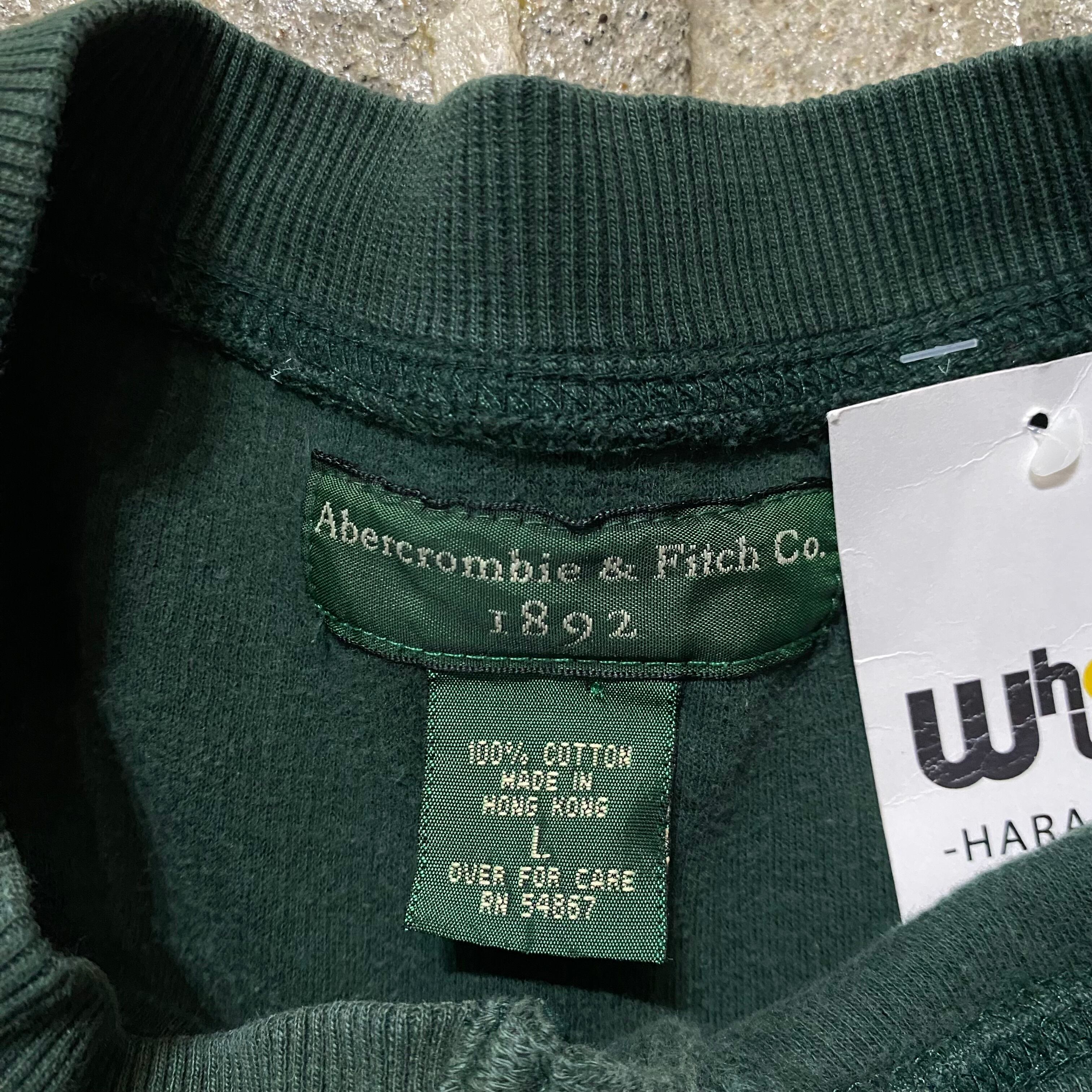 90s Abercrombie&Fitch Co henry neck L/S T-shirt【仙台店】 | What'z up