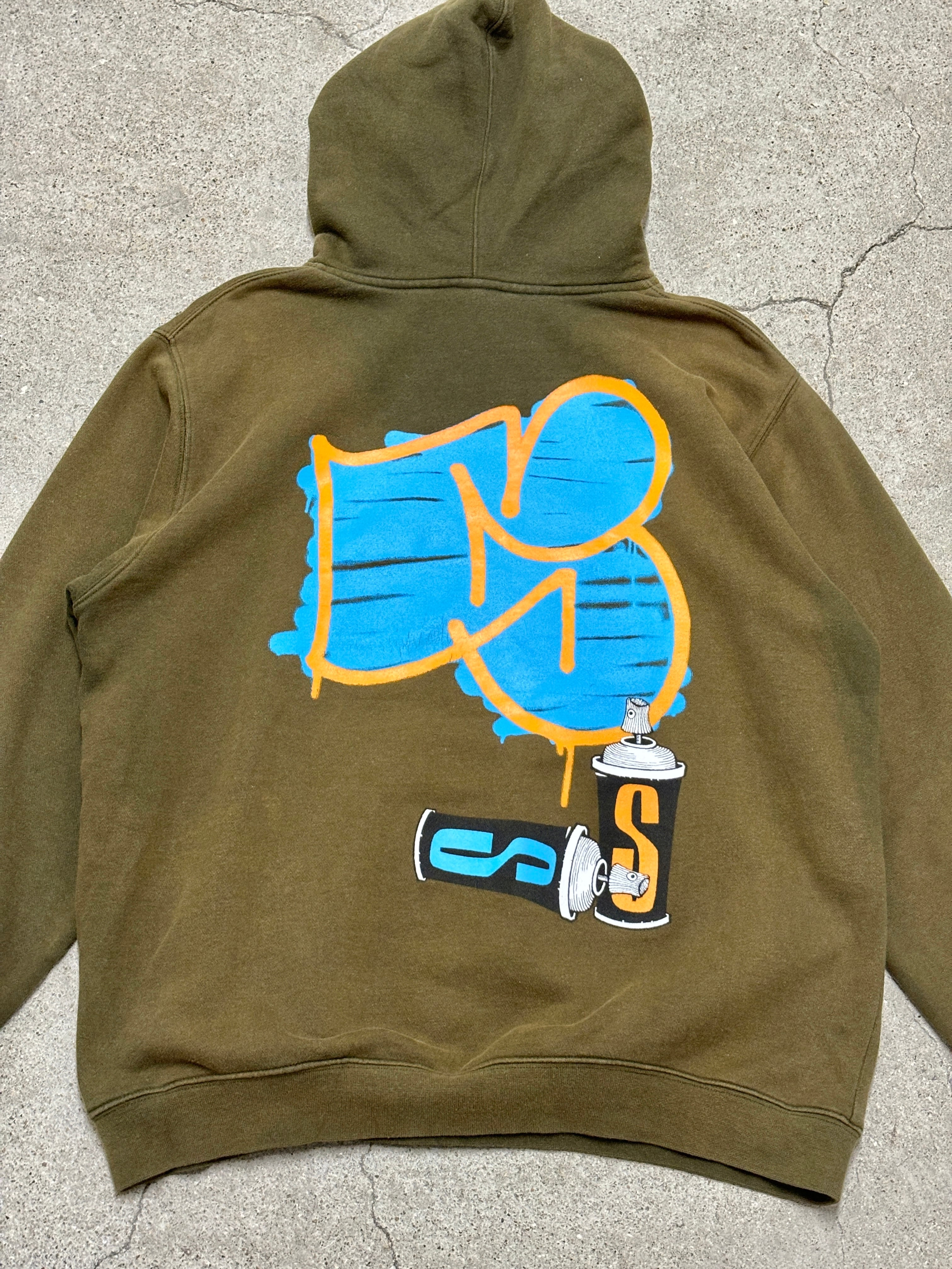 ステューシー 00's OLD STUSSY スプレー パーカー ファッション