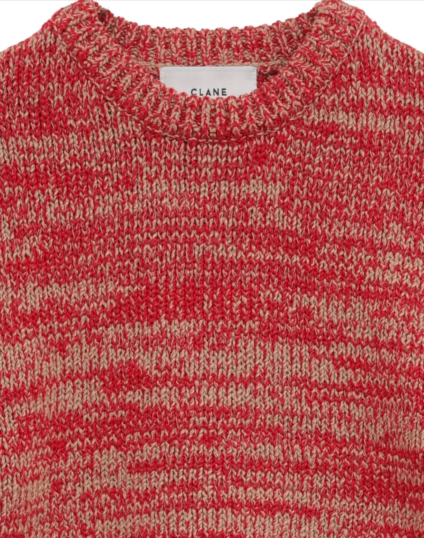 トップス CLANE COTTON SHORT KNIT TOPS MIX クラネ CLANE COTTON SHORT KNIT TOPS （MIX） -靴