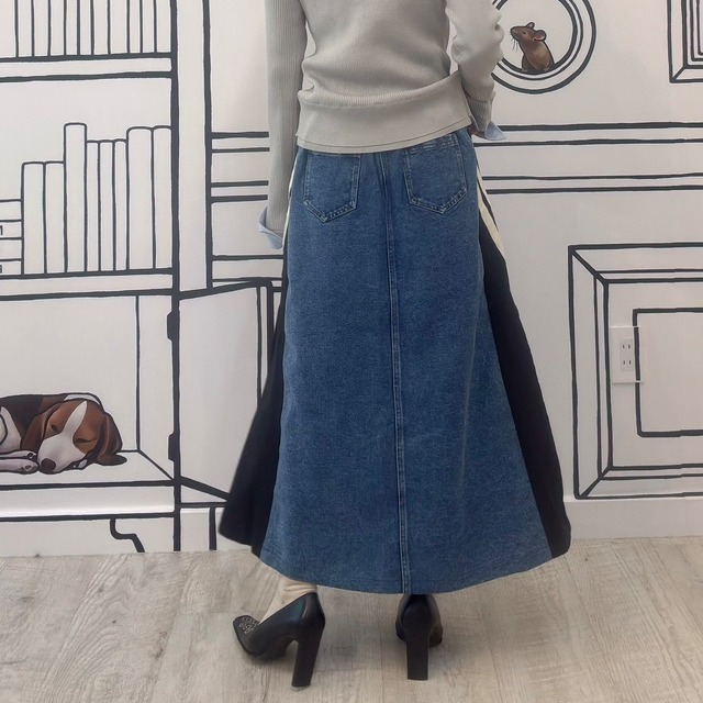 エムズスタイルデニムスカート