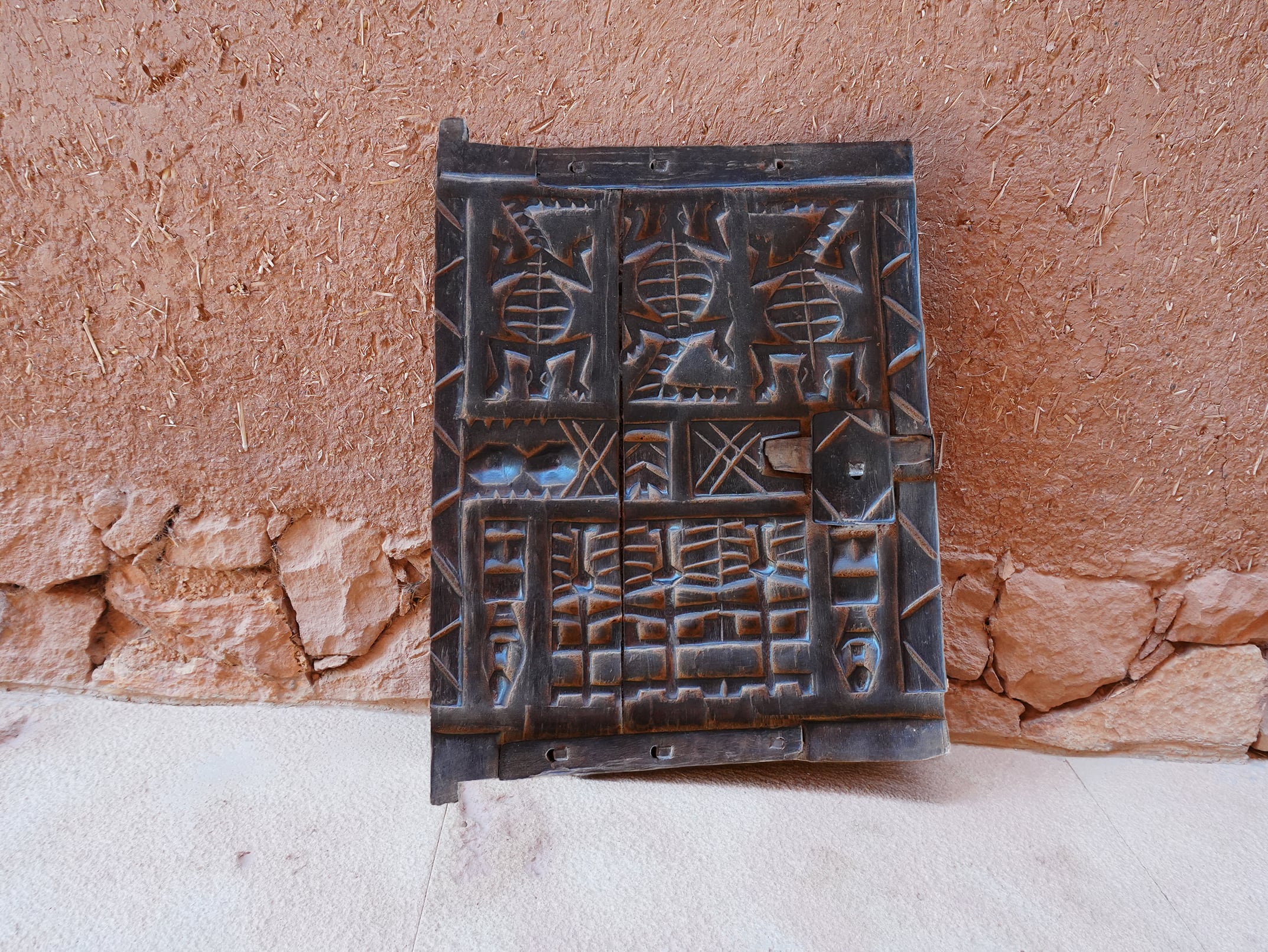 マリ ドゴン族 木製 ドア | wouet