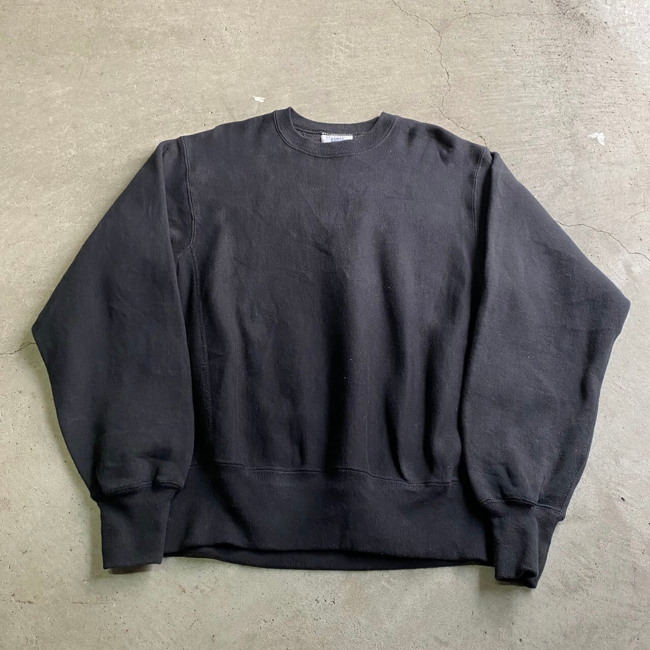 90s USA製 ヴィンテージ Lee リバースウィーブ スウェット BLACK