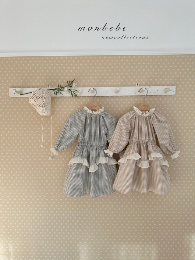 送料無料【ご予約】bella dress /monbebe