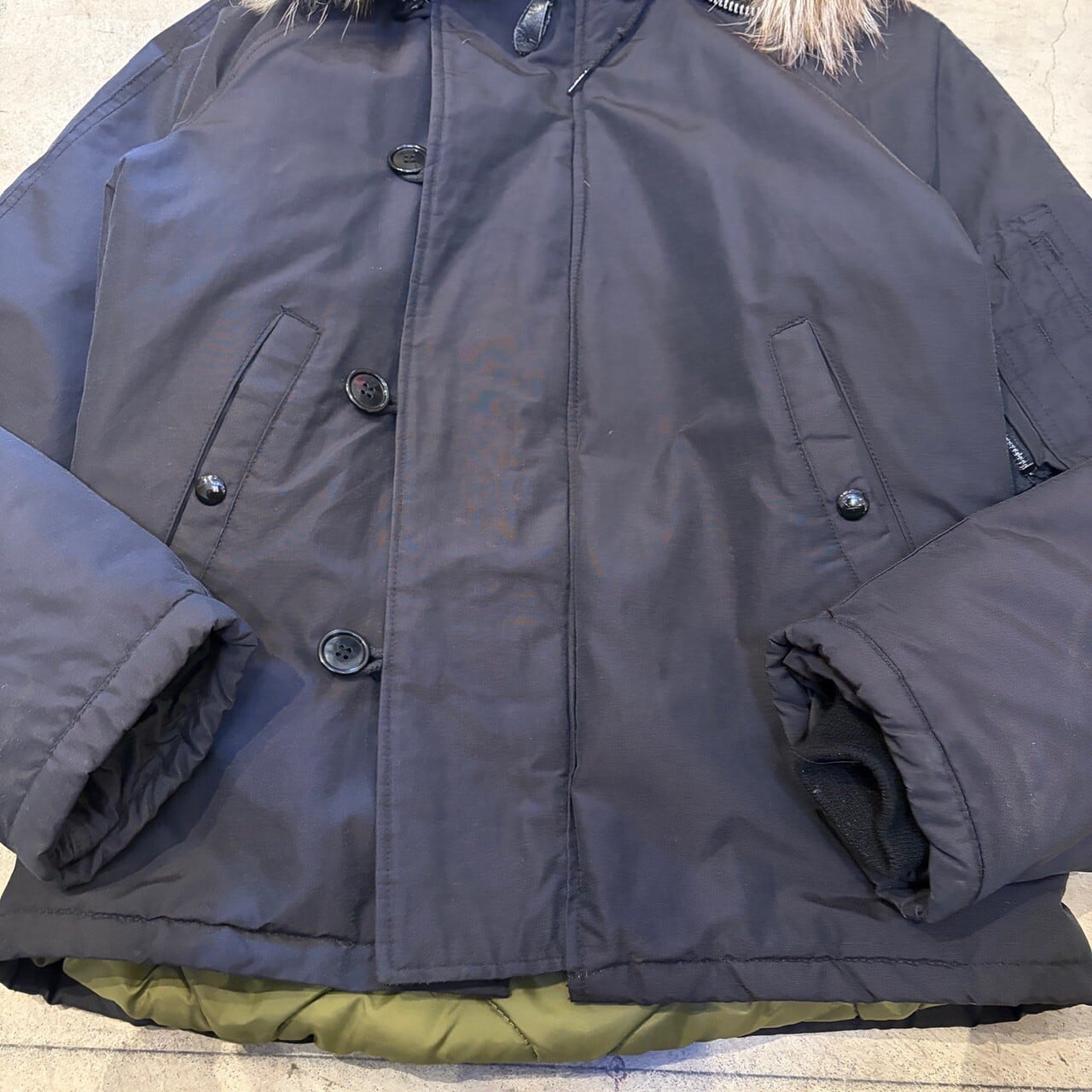 i .spiewak flight jacket n2b black アメリカ製 SPIEWAK（スピワック） ausSPIEWAK 1N2BFCO タイトフィットモデル 米国