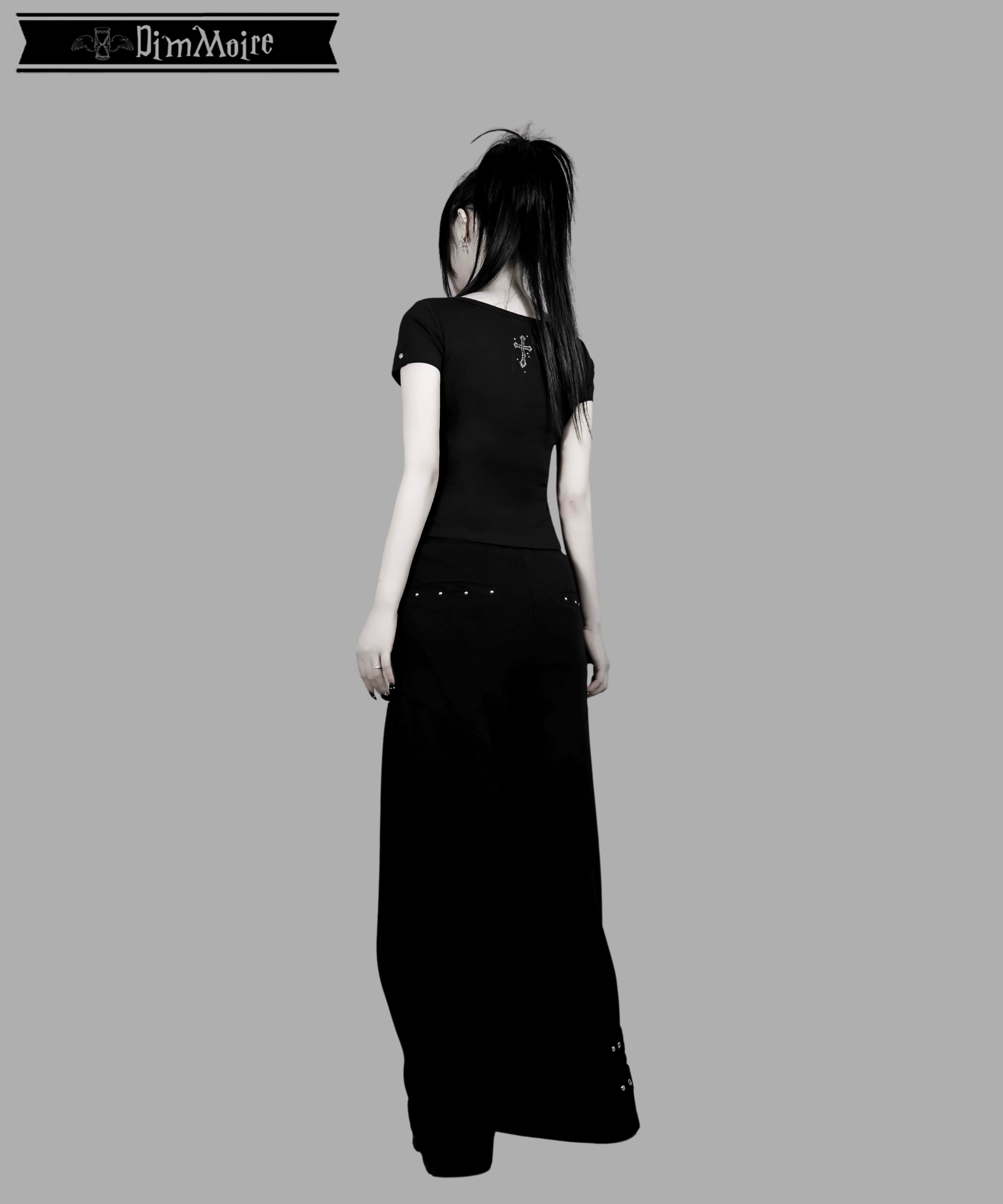 GLITTERロゴミニT【Black】 | DimMoire